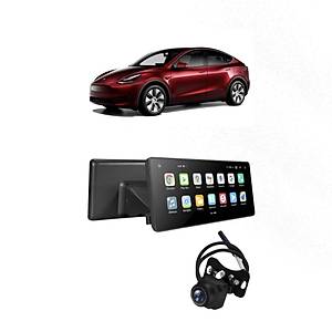Tesla Model Y - Model 3 Android 12 Direksiyon �zeri Teknik G�sterge Ekran� - 10.25 �n� - 4 GB RAM + 64 GB ROM - E� Zamanl� Senkronizasyon