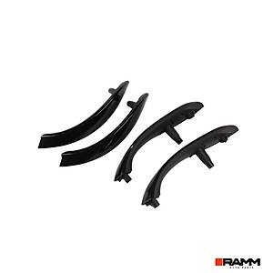 BMW 3 Serisi F30 2013-2018 Kap� Kolu Kaplamas� Seti - Siyah