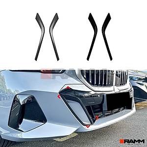 BMW G60 G61 i5 M Sport 2024+ �n Tampon B��a�� Sa�-Sol Parlak Siyah