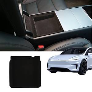Tesla Juniper Konsol ��i D�zenleyici � Kaymaz Y�zey Kuma� Kaplamal� � Siyah