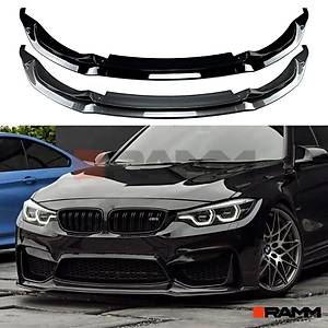 BMW M3 M4 F80 F81 F82 F83 �n Lip Parlak Siyah