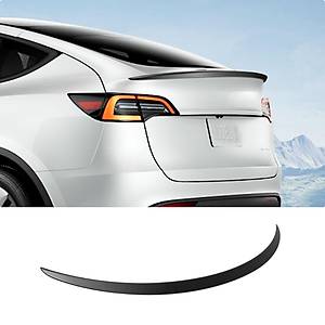 Tesla Model Y Arka Tampon Orijinal Tip Spoyleri (Spoiler) � Mat Siyah