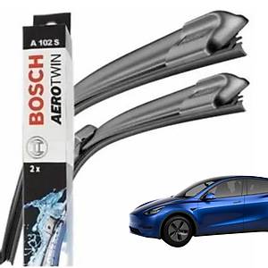 Tesla Model Y - Model 3 �n Cam Aerotwin Silecek S�p�rgesi Tak�m� - BOSCH