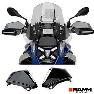 BMW Motorrad 1300 GS Y�kseltilmi� Elcik Korumalar� � Sa� ve Sol � Siyah