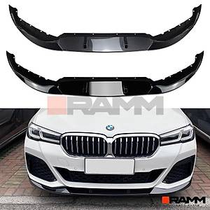 BMW G30 M Sport LCI MP �n Tampon Lipi Parlak Siyah