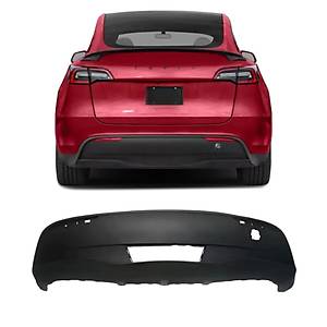 Tesla Model Y Arka Tampon Alt K�s�m - Ara� Rengine Boyan�r