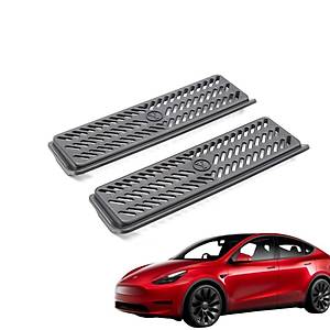 Tesla Model Y SR Koltuk Alt� Hava ��k��lar�n� Koruma Kapa�� � 2�li Set � Siyah
