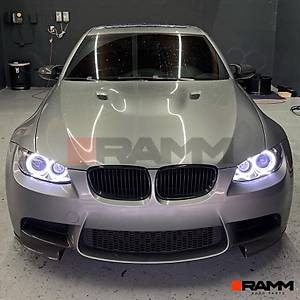 BMW E90 E91 E92 E93 M3 �n Tampon Flap Seti � Parlak Karbon