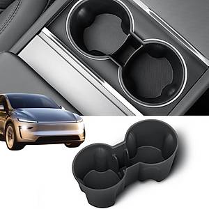 Tesla Juniper �n Orta Konsol Silikon Bardak Tutucu � Siyah