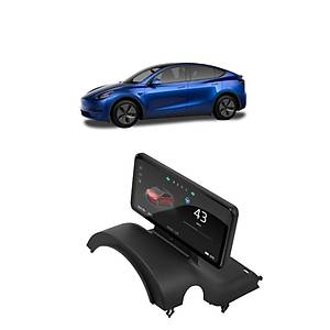 Tesla Model Y - Model 3 F63 6.25 �n� HD CarPlay Android Destekli Orta Konsol Kontrol Paneli