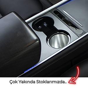 Tesla Model Y Fincan S�cakl�k Kontrol Sistemi - 4 Kademeli Kontrol - AMD �ip