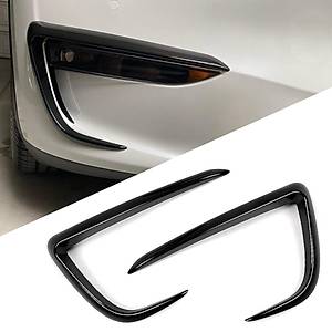 Tesla Model Y �n Sis Lambas� Ka�� � Parlak Siyah � 2 Adet Set