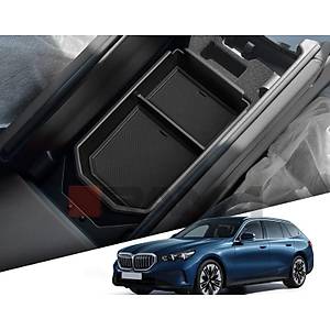 BMW Kol Dayama Saklama Kutusu PVC Siyah