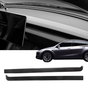 Tesla Juniper �n G���s Dekoratif Karbon Kaplama � Parlak Siyah � 2 Par�a