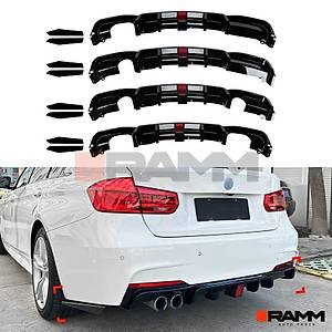 BMW F30 Arka Dif�z�r � Parlak Siyah