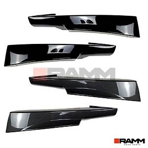 BMW E90 LCI M-Tech �n Tampon Flap Seti � Parlak Karbon