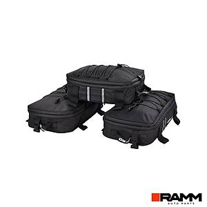 BMW Motorrad R1250GS / ADV � R1300GS / ADV Yan ve Arka �anta �lave �anta Tak�m� � 3 Adet � Siyah