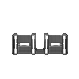 Tesla Model Y �n Koltuk Koruyucu Panel Bakaliti - Mat Siyah - 2 Adet Set