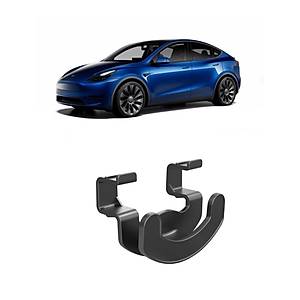 Tesla Model Y Bagaj Kancas� - Tek Par�a �ki Tutucu - Siyah