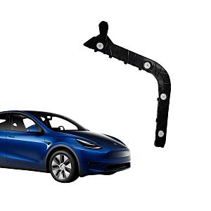 Tesla Model Y Arka Tampon �amurluk Braketi - Sol - Siyah