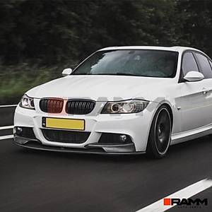 BMW E90 LCI M-Tech �n Tampon Lipi + Flap Seti � Parlak Karbon