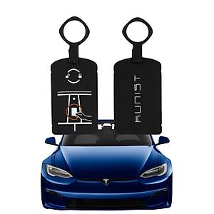 Tesla Model Y - Model 3 Tesla Anahtar Kart� Muhafaza Kab� - Siyah