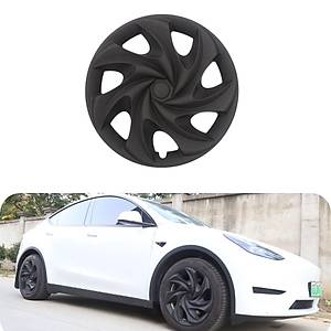 Tesla Model Y APEX Jant Kapa�� Seti - 19 �n� - Mat Siyah