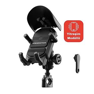 KNMASTER TT-830 Titre�im �nleyicili Motosiklet Telefon Tutucu