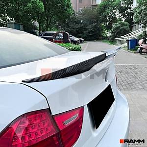 BMW E90 M4 Stil Bagaj Spoiler � Parlak Karbon