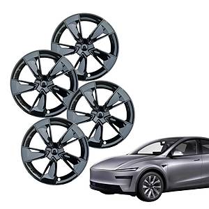 Tesla Juniper CELEST Jant Kapa�� Seti 19 �n� � Parlak Siyah
