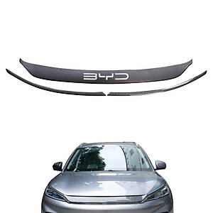 BYD Atto 3 �n Tampon Izgaras� - ABS Karbon Kaplama - Mat Karbon Siyah + Parlak Karbon Siyah