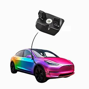 Tesla Model Y �n Tampon Alt Braketi - Sa� - Siyah