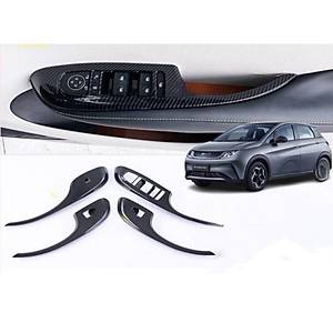 BYD Dolphin Kap� Kol Dayama Kaplama Seti � Karbon Siyah