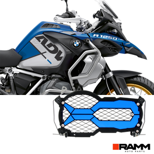 BMW Motorrad 1250 GS - 1250 GS Adventure Al�minyum Far Korumas� � Mavi