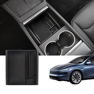 Tesla Juniper Orta Konsol D�zenleyici Orta � ��kabilen Kaymaz Pedli � Siyah