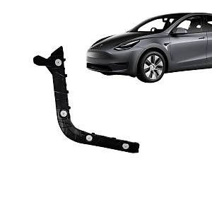 Tesla Model Y Arka Tampon �amurluk Braketi - Sa� - Siyah