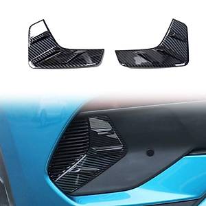 BYD Atto 3 Arka Sis Lambalar� �er�evesi - ABS Karbon Kaplama - Siyah - 2 Adet Set