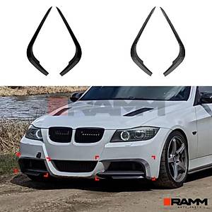 BMW E90 E91 �n Tampon B��a�� Sa�Sol � Parlak Siyah