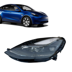Tesla Model Y Sol �n Far � Beyinli LEDli Mercekli