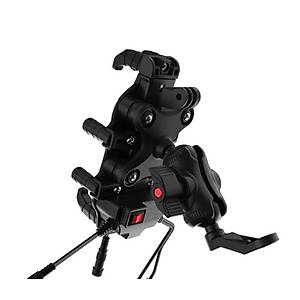 KNMASTER TT-820WC Kablosuz �arjl� T�m Motosikletlere Uyumlu Titre�im Mod�ll� Telefon Tutucu
