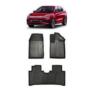 BYD Atto 3 Kau�uk �n + Arka Paspas Tak�m� - Siyah - 3 Par�a Set