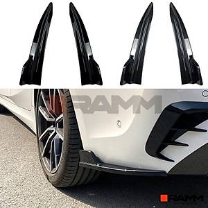 BMW G20 M Sport Arka Tampon B��a�� Sa�Sol ABS Parlak Siyah