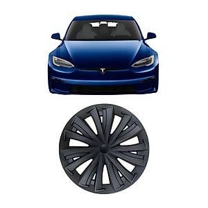 Tesla Model Y AIRY Jant Kapa�� Seti - 19 �n� - Mat Siyah