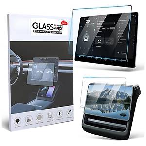 Tesla Juniper �n ve Arka Ekran Koruyucu � 2�li Set � 2.5D � 0,33 mm � Mavi I��k Koruyuculu