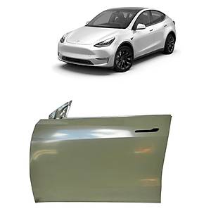 Tesla Model Y �n Kap� Paneli Sol - Ara� Rengine Boyanacakt�r