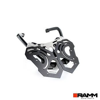 BMW MOTORRAD 1250GS/ADV ALUMNYUM KATLANIR BAGAJ TUTUCU, SYAH