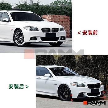 BMW F10 F11 M SPORT N TAMPON LP + FLAP SET PARLAK KARBON