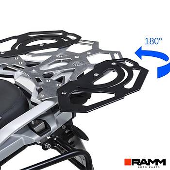 BMW MOTORRAD 1250GS/ADV ALUMNYUM KATLANIR BAGAJ TUTUCU, SYAH