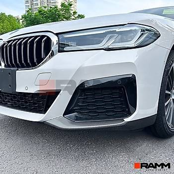 Bmw G30 M Sport Lci �n Tampon Lipi Parlak Karbon