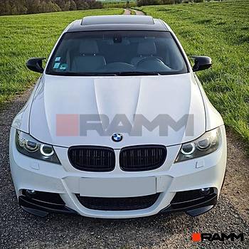 BMW E90 LCI M-TECH N TAMPON  FLAP SET PARLAK KARBON